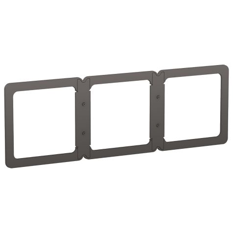 Schneider AvatarOn, Aligning Frame, 3G, Dark Grey - E8331_36_DG