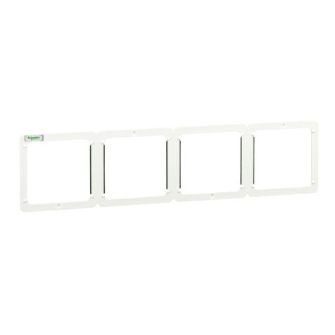 Schneider AvatarOn, Aligning Frame, 4G, White - E8331_46_WE
