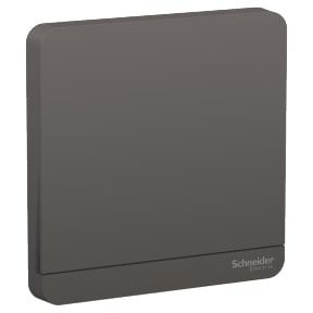 Schneider AvatarOn, Cover Plate for Switch, Dark Grey - E8331_DG