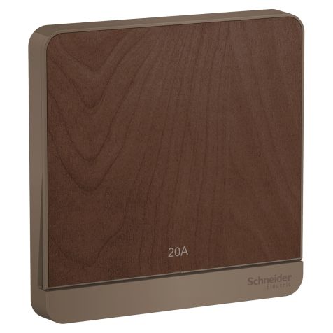 Schneider AvatarOn, Switch, 20A, Wood - E8331D20N_WD_G3