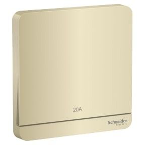 Schneider AvatarOn, Switch, 20A, Wine Gold - E8331D20N_WG_G3