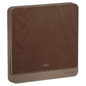 Schneider AvatarOn, Switch, 45A, Wood - E8331D45N_WD_G3