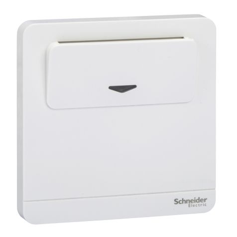 Schneider AvatarOn, Card Switch, 16A, White - E8331EKT_WE