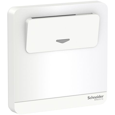 Schneider AvatarOn, Card Switch, 16A, White - E8331EKTID_WE