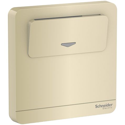 Schneider AvatarOn, Card Switch, 16A, Wine Gold - E8331EKTID_WG