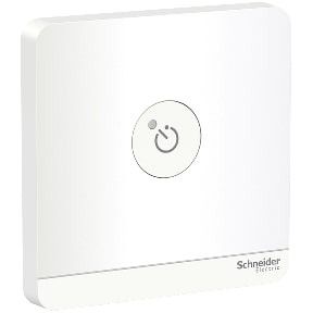 Schneider AvatarOn, Voice Control Time Delay Switch, 200W, 3 Lines, White - E8331ETR60_WE