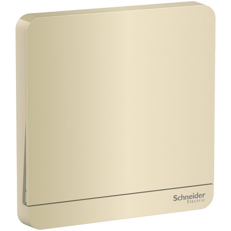 Schneider AvatarOn, Switch, 1G, 1 way, 16AX, 250V, LED, Wine Gold - E8331L1LED_WG_G3