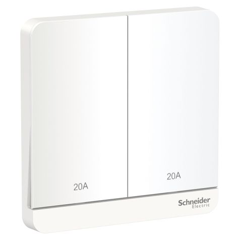 Schneider AvatarOn, Switch, 2G, 20A, White - E8332D20N_WE_G3