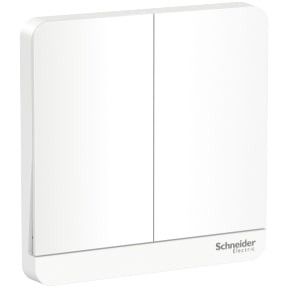 Schneider AvatarOn, 2 time delay switch, 4A, 250V, White - E8332PRL1_WE_G3