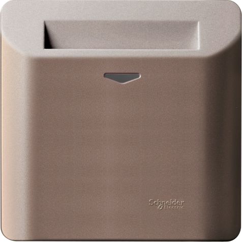 Schneider Zencelo, Key Card Time Delay Switch, Silver Bronze - E8431EKT_SZ
