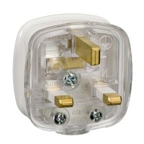 Schneider S-Classic, Fused plug, 13 A, White - EP13