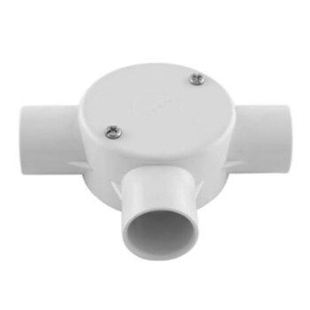 Legrand Tee 3 Way Box 25Mm C/W Nut - SCB 25-3N