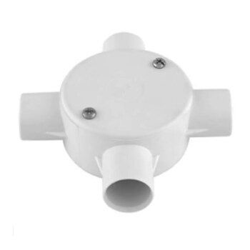 Legrand Intersection 4 Way Box 25Mm C/W Nut - SCB 25-4N