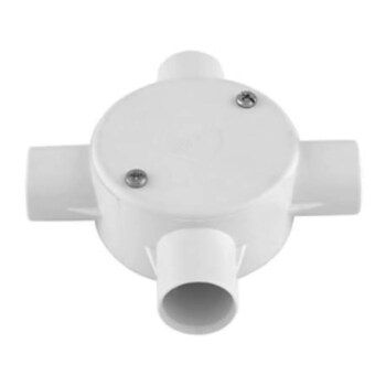 Legrand Intersection 4 Way Box 32Mm C/W Nut - SCB 32-4N