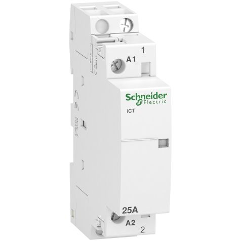 Schneider Acti 9 contactor iCT - 25A - 1NO - 1P - 230...240V 50Hz - A9C20731