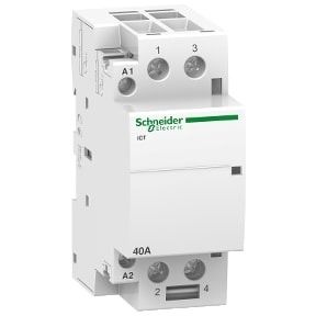 Schneider Acti 9 contactor iCT - 40A - 2 NO - 2P - 220..240 V AC - A9C20842