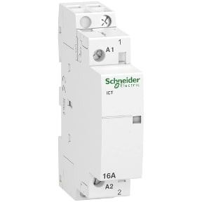 Schneider Acti 9 contactor iCT - 16A 1NO 230...240V 50Hz - A9C22711