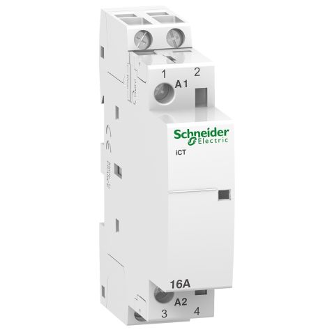 Schneider Acti 9 contactor iCT - 16A 2NO 230...240V 50Hz - A9C22712