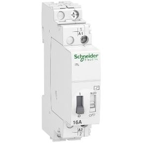 Schneider MCB Acti 9 iTL impulse relay - 1P - 1NO - 16A - coil 110 VDC - 230...240 VAC 50/60Hz - A9C30811