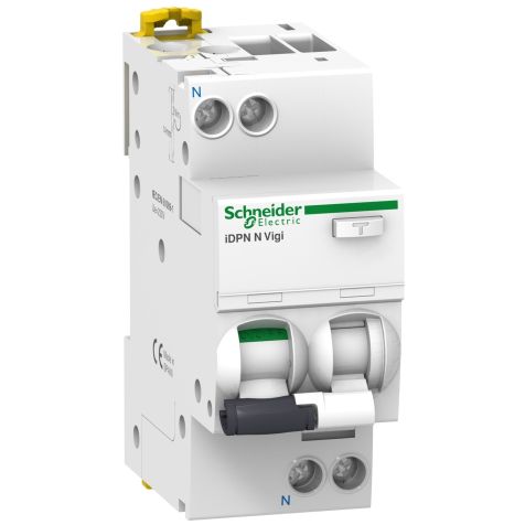 Schneider Acti 9 iDPN N Vigi - RCBO - 1P+N - 6A - C Curve - 6000A - 30mA - type AC - A9D31606