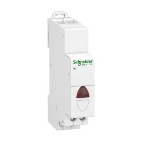 Schneider Acti9 iIL single indicator light - Red - 110-230 Vac - A9E18320