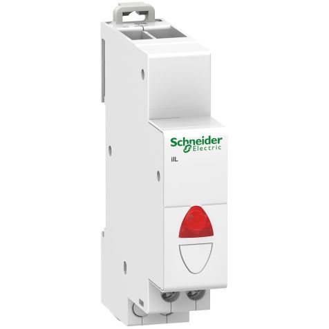Schneider Acti9 iIL single indicator light - Green - 110-230 Vac - A9E18321