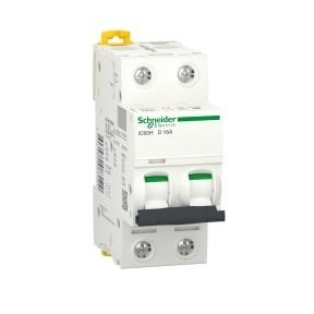 Schneider MCB Acti 9 iC60H - 2P - 16A - D curve - miniature circuit breaker - A9F85216