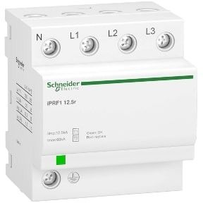 Schneider iPRF1 12.5r - 3P + N - 350V - modular surge arrester - with remote transfert - A9L16634
