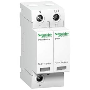 Schneider Acti 9 iPRD40r - 1P + N - 350V - modular surge arrester - with remote transfert - A9L40501