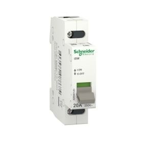 Schneider Acti 9 iSW switch - 1 pole - 20 A - 250V pack of 25 - A9S60120