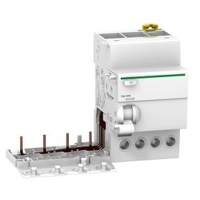 Schneider Acti 9 Vigi iC60 - 4P - 25A - 30mA - AC type - earth leakage add-on block - A9V41425