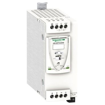 Schneider Phaseo ABL8 regulated SMPS - 1 or 2-phase - 100..500 V - 24V - 5A - ABL8RPS24050