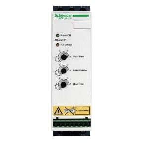 Schneider Altistart 01 - ATS01 - 22 A - 380..415V - 7.5..11 kW - soft starter for asynchronous motor - ATS01N222QN