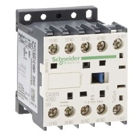 Schneider TeSys K control relay - 4NO - <= 690V - 24V - DC standard coil - CA3KN40BD