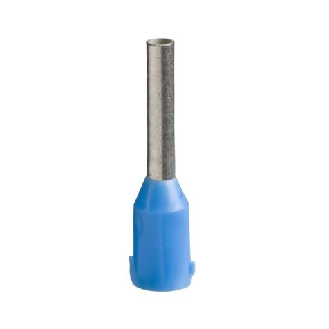 Schneider Cable end insulated, 0,75mm, medium size, blue, 10 bags, NF - DZ5CE007