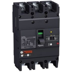 Schneider MCCB Easypact EZC V250H - TMD - 200 A - 3 poles 3d - circuit breaker - EZCV250H3200