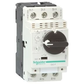 Schneider TeSys GV2 - Circuit breaker - thermal-magnetic -  0.4...0.63 A - screw clamp terminals - GV2P04