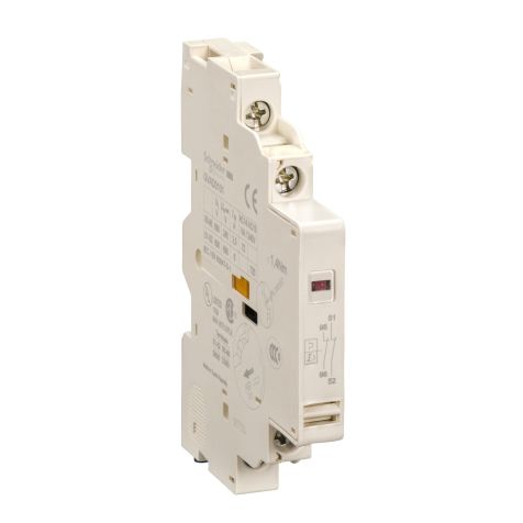 Schneider TeSys GV3 - auxiliary contact - 1NO+1NO (fault) - GVAD1010