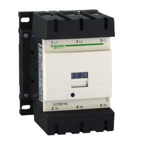 Schneider Kontaktor TeSys D - 3P, 115A, 48V, AC coil, 3NO, AC-3 -<=440V - LC1D115E7