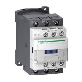 Schneider Kontaktor TeSys D - 3P, 32A, 24V, DC coil, 3NO, AC-3 -<=440V - LC1D32BL