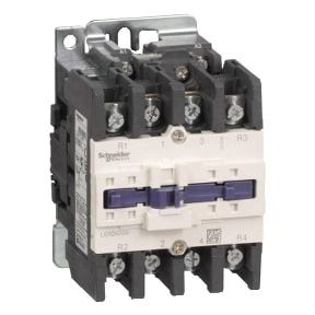Schneider Kontaktor TeSys D - 4P, 125A, 220V, AC coil, 2NO+2NC, AC-3 -<=440V - LC1D80008M7
