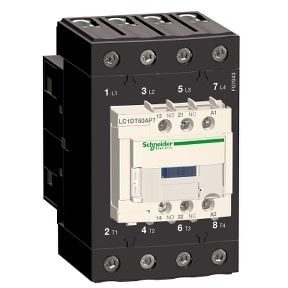 Schneider Kontaktor TeSys D - 4P, 60A, 48V, AC coil, 4NO, AC-3 -<=440V - LC1DT60AE7