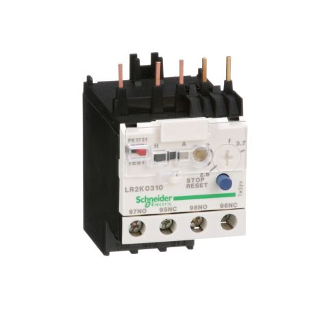 Schneider TeSys K - differential thermal overload relays -  2.6...3.7 A - class 10A - LR2K0310