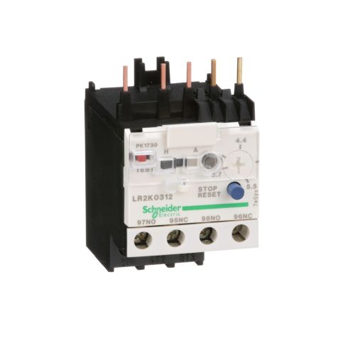 Schneider TeSys K - differential thermal overload relays -  3.7...5.5 A - class 10A - LR2K0312