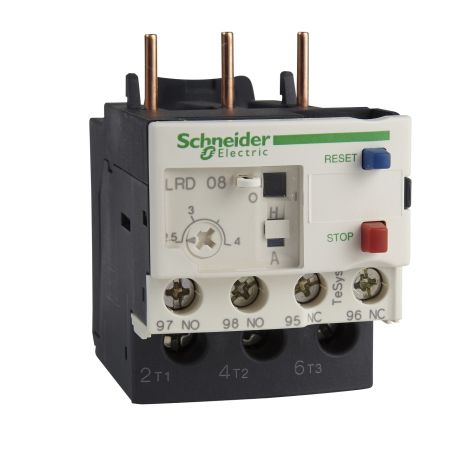 Schneider TeSys LRD - thermal overload relays -   4...6 A - class 10A - LRD10