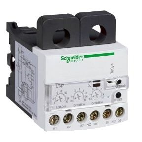 Schneider TeSys LT47 electronic over current relays - manual - 0.5...6 A - 200...240 V AC - LT4706M7S