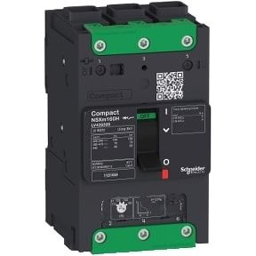 Schneider MCCB Compact NSXm 25A 3P 25kA at 380/415V(IEC) EverLink lug - LV426201