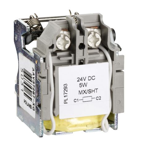 Schneider Compact NSX <630 shunt trip voltage release MX - 24 V DC - LV429390