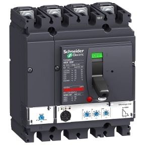 Schneider MCCB NSX 100N - TMD - 100 A - 4 poles 4d - <630 circuit breaker - LV429805