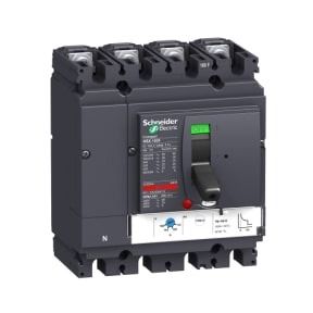 Schneider MCCB NSX 160F - TMD - 125 A - 4 poles 3d - <630 circuit breaker - LV430641